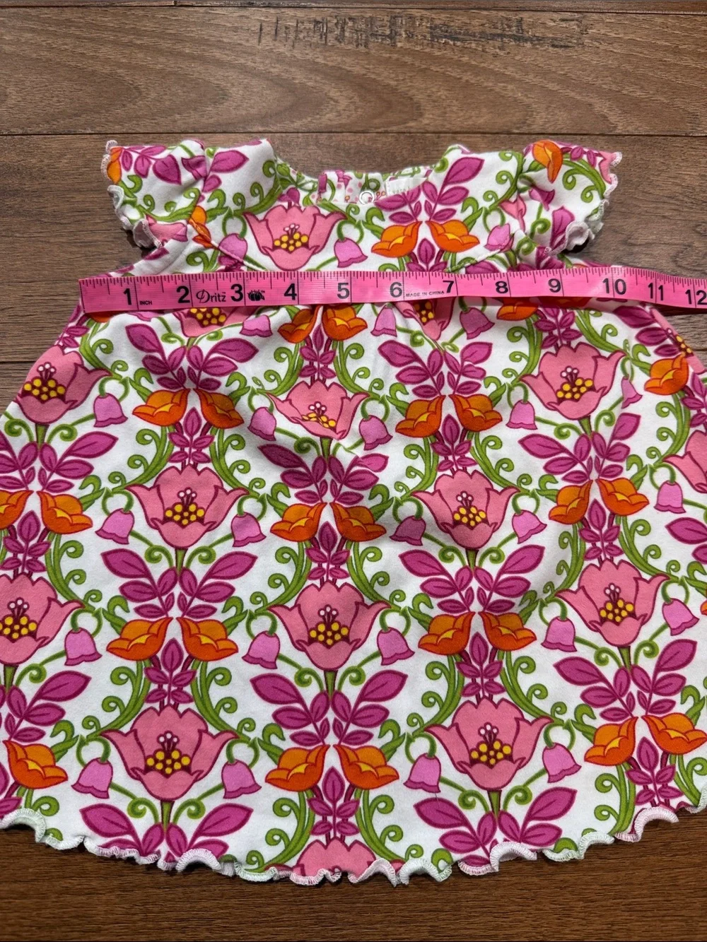 Vera Bradley Baby Girls Dress & Hat - Lilli Bell - Size 6-9 Months